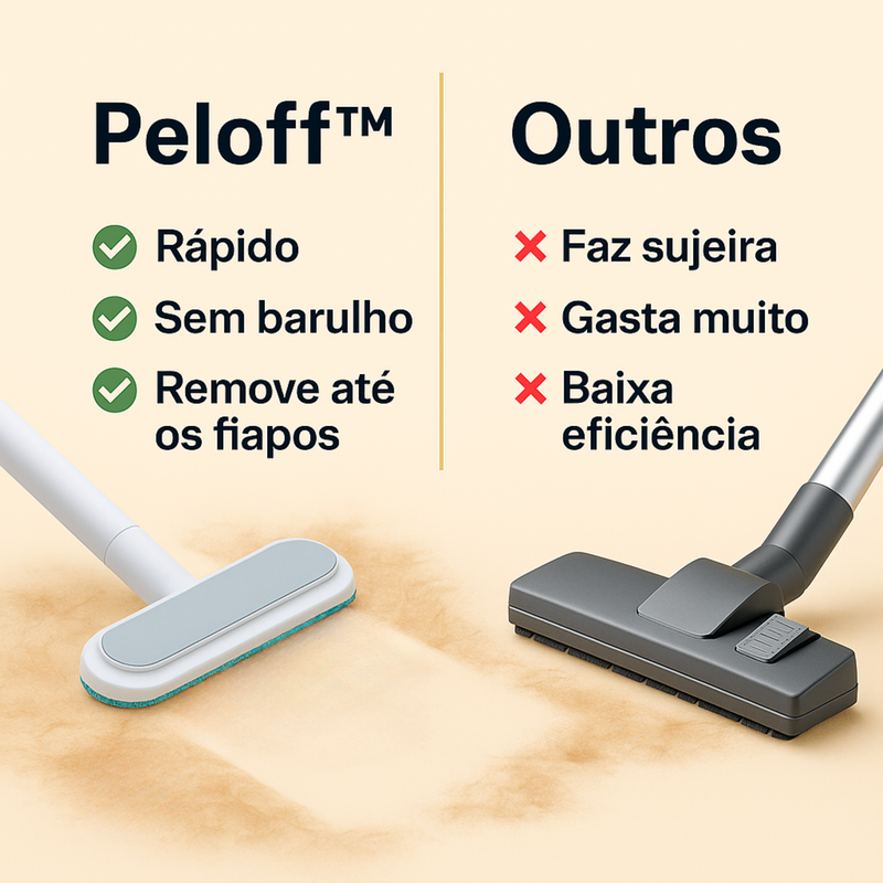 Rodo Peloff™ - Removedora de Pelos 3 em 1